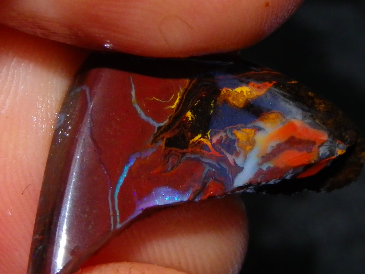 Nice Koroit Opal Rub/Freefom/Rough Parcel 148cts Pattern/Fires/Matrix Australia
