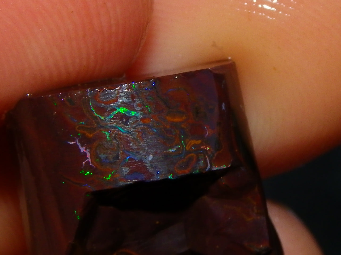 Nice Koroit Opal Rub/Freefom/Rough Parcel 148cts Pattern/Fires/Matrix Australia