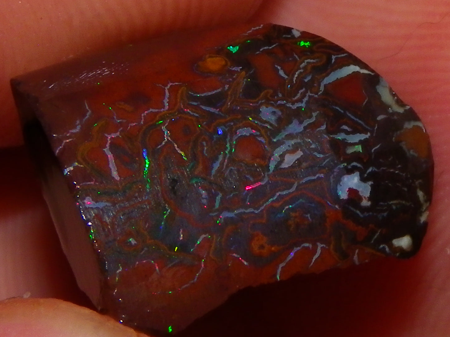 Nice Koroit Opal Rub/Freefom/Rough Parcel 148cts Pattern/Fires/Matrix Australia