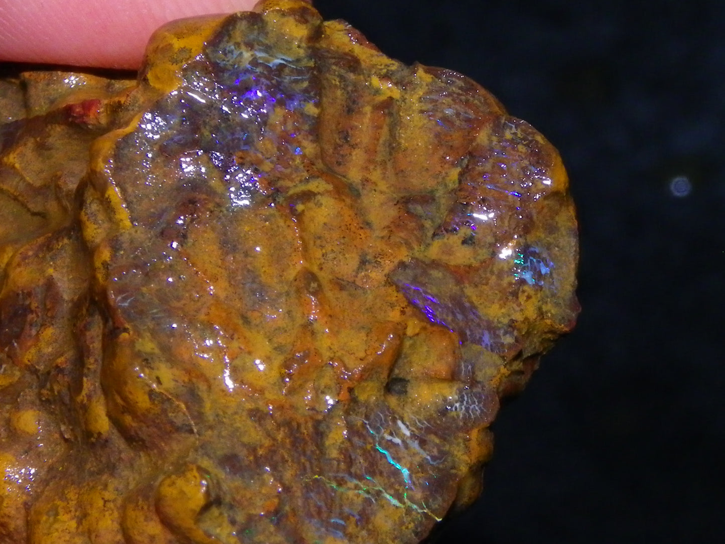 Nice Queensland Rough/Sliced Opal Parcel 1923cts Yowah/Koroit Nuts/Pattern Fires