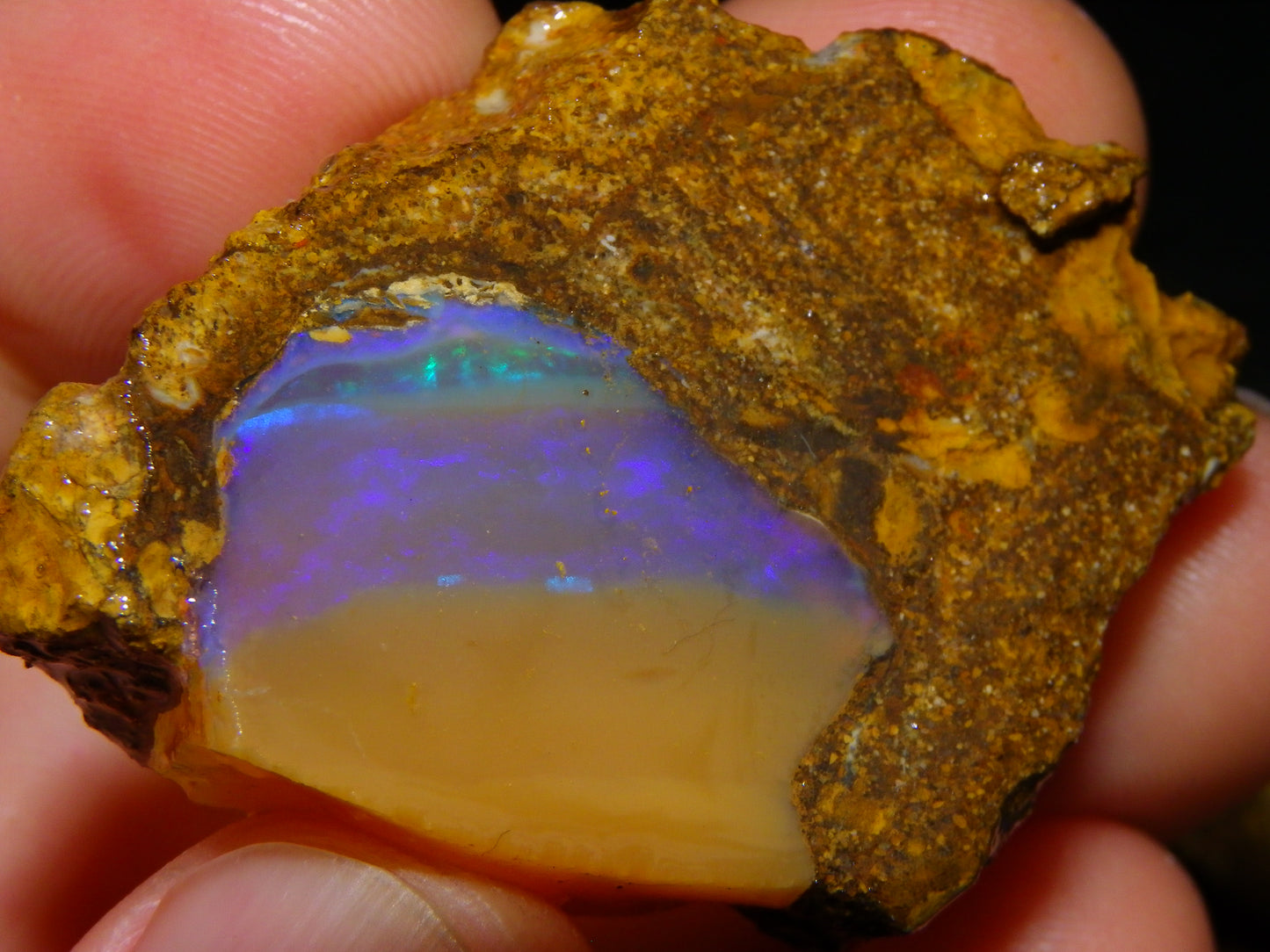 Nice Opalton Pipe Opal Sliced set/Parcel 962cts Blue/Purple/Greens Crystal Opal