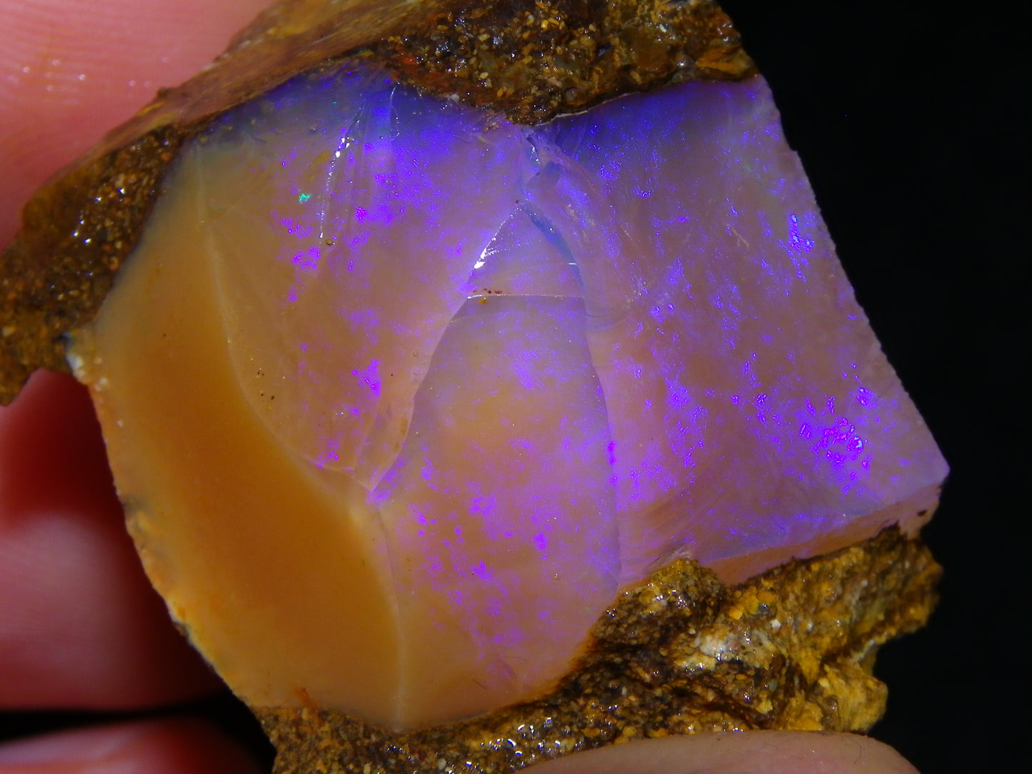 Nice Opalton Pipe Opal Sliced set/Parcel 962cts Blue/Purple/Greens Crystal Opal