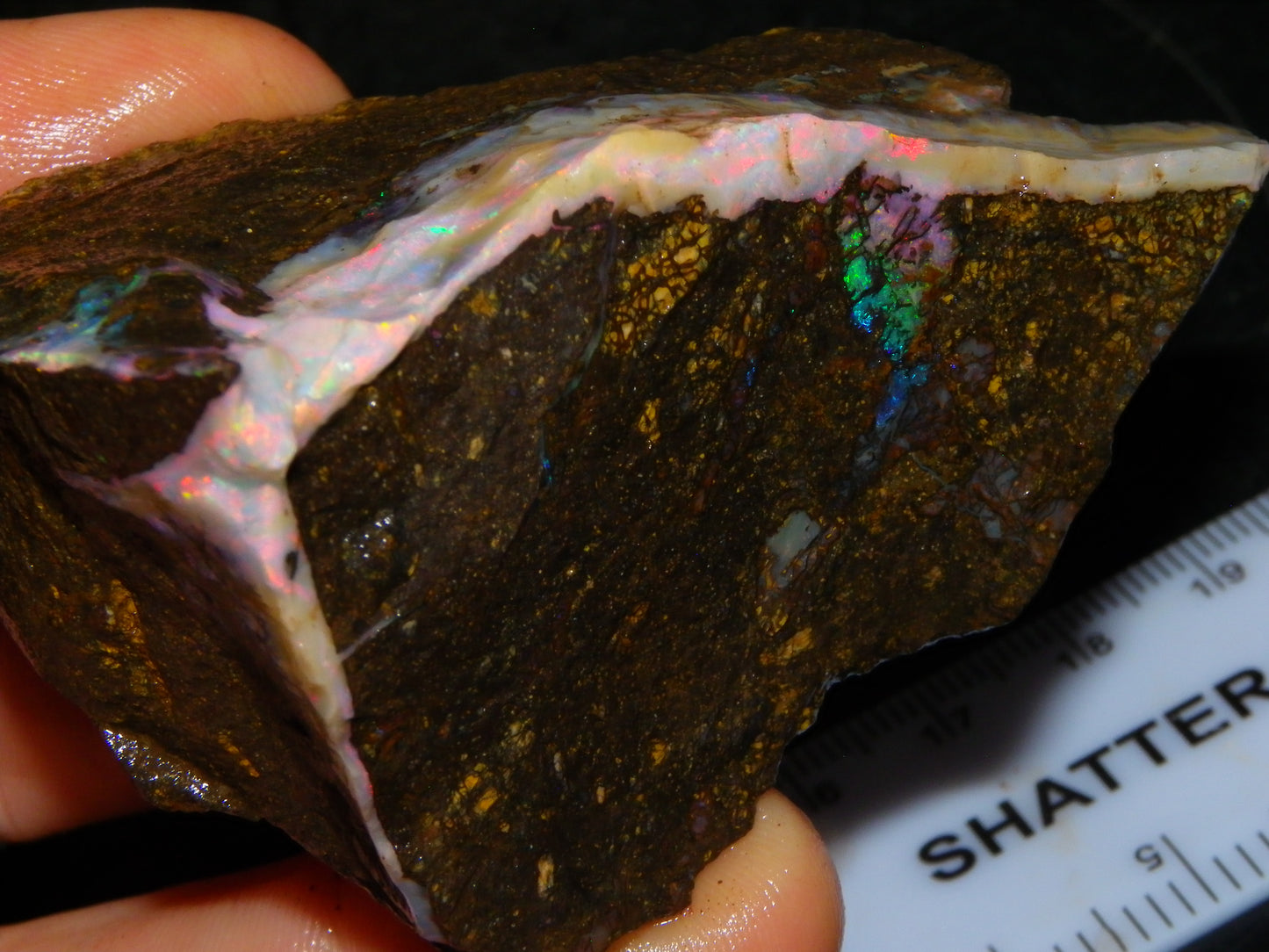Nice Rough Boulder Opal specimens 2358cts Multicolours Ironstone Queensland Australia