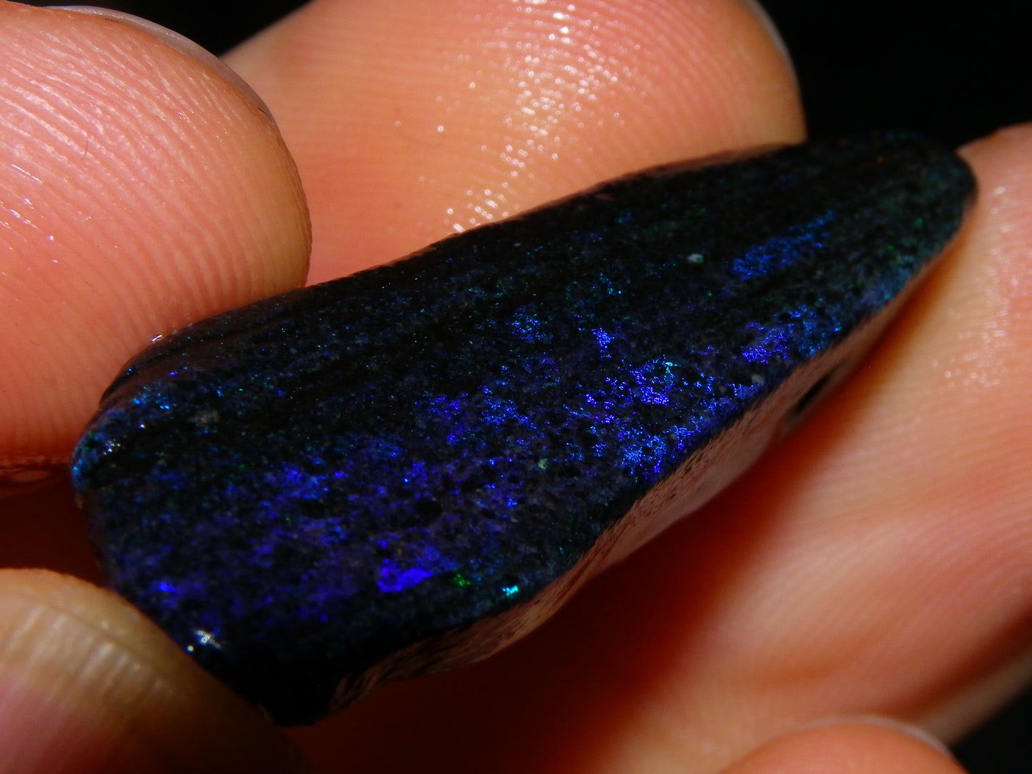 Nice Rough/sliced/Treated Andamooka Matrix Opals 140cts Blue/Purple/Greens :)