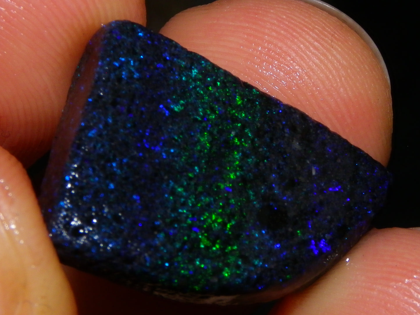 Nice Rough/sliced/Treated Andamooka Matrix Opals 140cts Blue/Purple/Greens :)