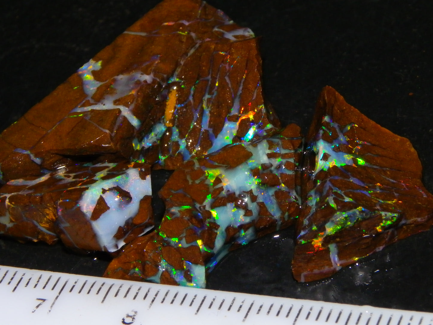 Nice Quality Opalton Gem Matrix Opal Parcel 80cts Queensland Australia Fires
