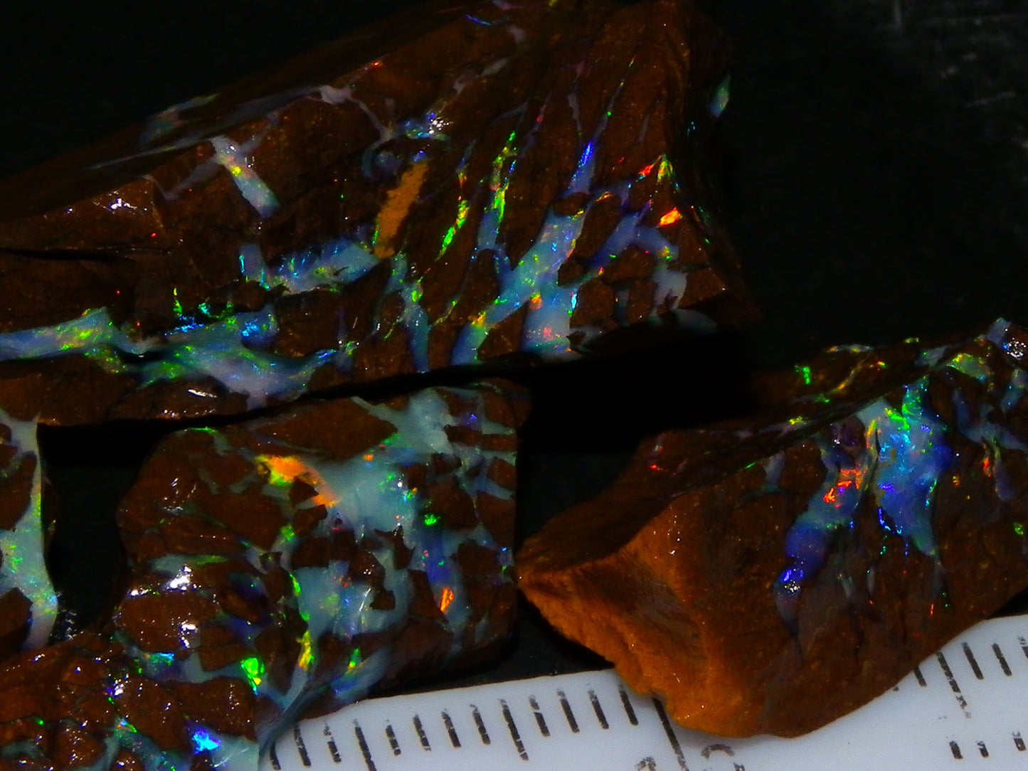 Nice Quality Opalton Gem Matrix Opal Parcel 80cts Queensland Australia Fires