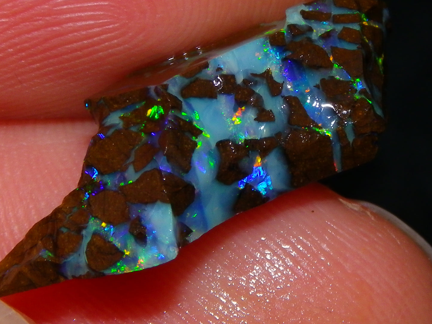 Nice Quality Opalton Gem Matrix Opal Parcel 80cts Queensland Australia Fires