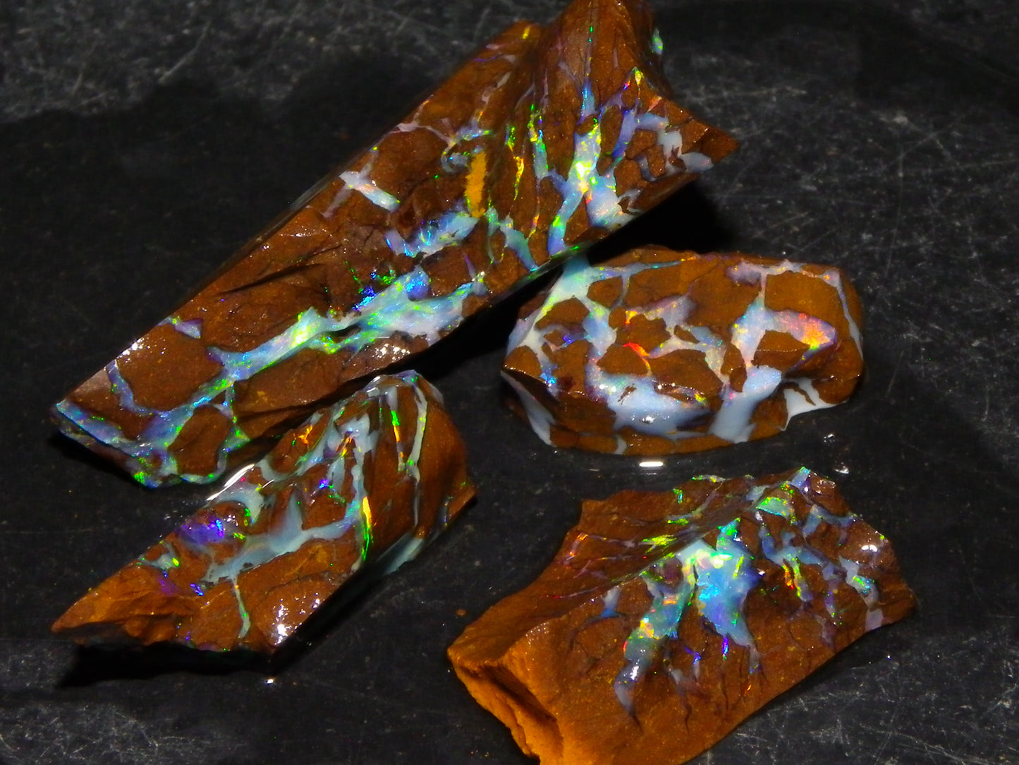 Nice Quality Opalton Gem Matrix Opal Parcel 80cts Queensland Australia Fires