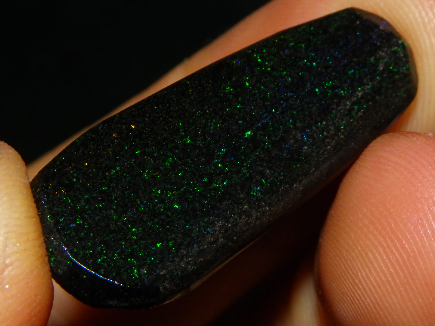 Nice Rough/Sliced/Treated Andamooka Matrix Opal 186cts Green/Blue/Oranges :)