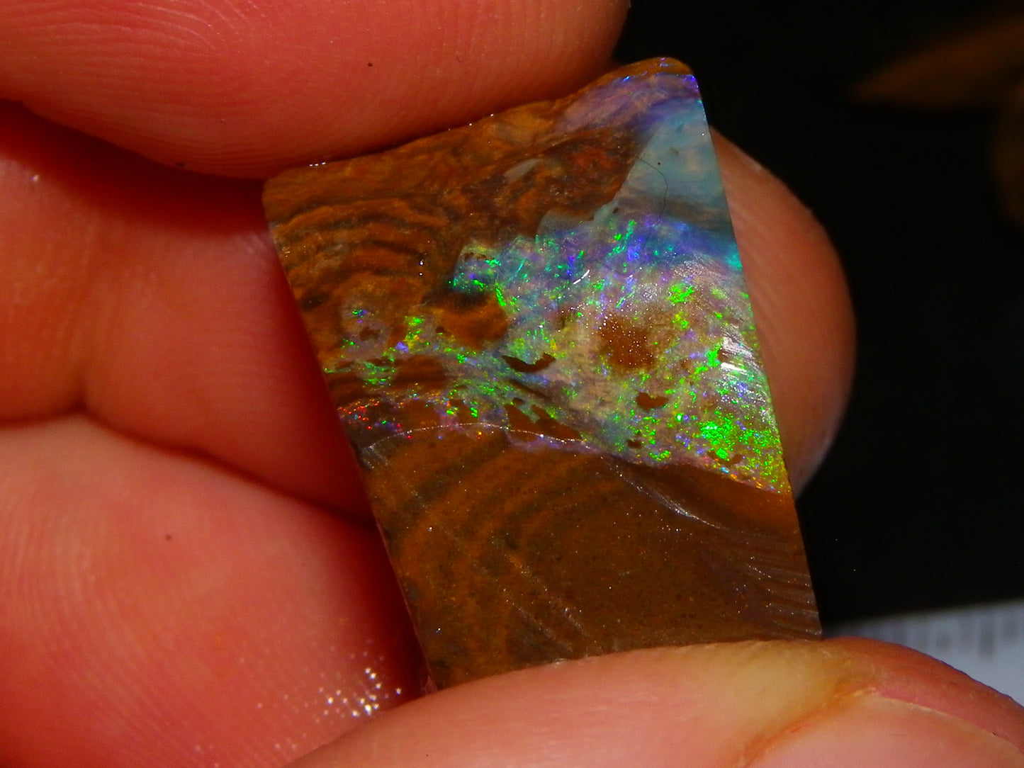 Nice Rough/Sliced/Rubbed Boulder Opal Parcel 350cts Queensland Australia :)