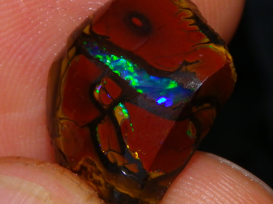 Nice Koroit Opal Rub/Freefom/Rough Parcel 148cts Pattern/Fires/Matrix Australia