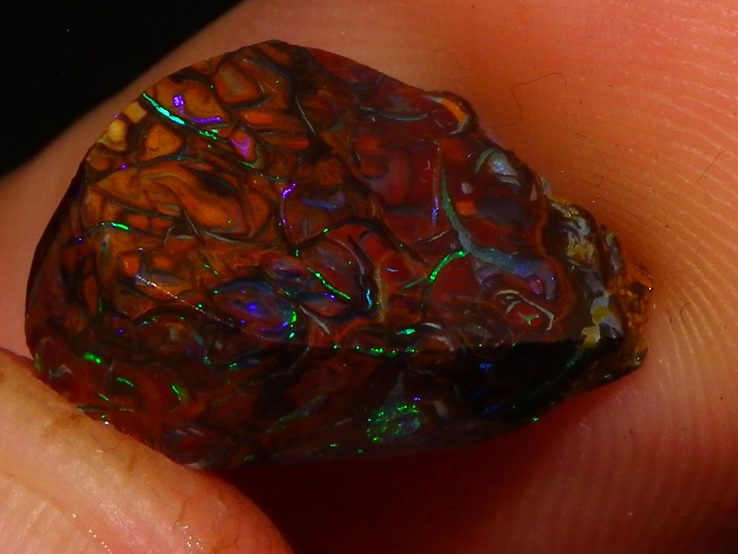 Nice Koroit Opal Rub/Freefom/Rough Parcel 148cts Pattern/Fires/Matrix Australia