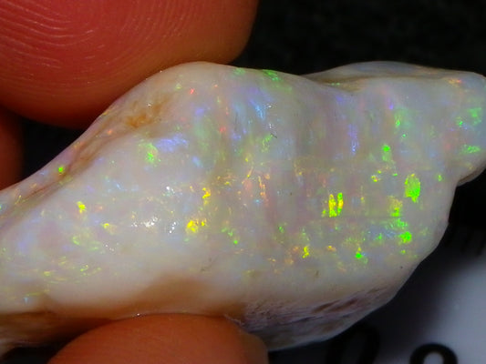Gem Rough Coober Pedy Opal Stone 55.2cts Multicolour Fires Skin to Skin Collectors