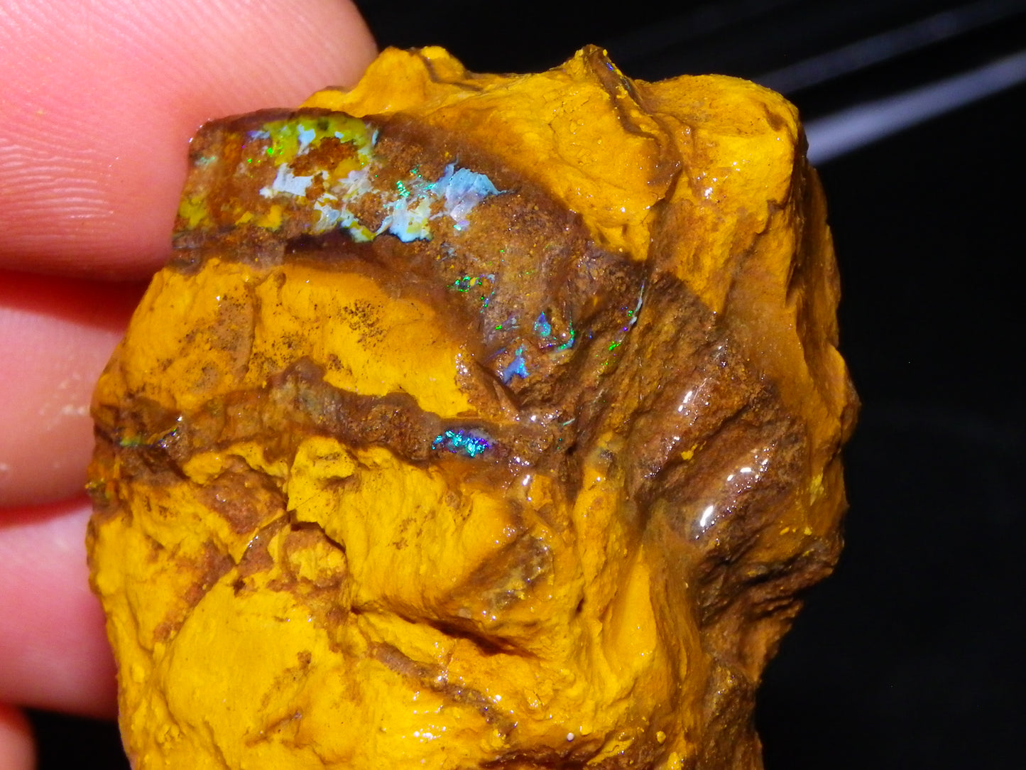 Nice Rough Koroit Opal Parcel 1685cts Queensland Au Patterns Some Fires :)