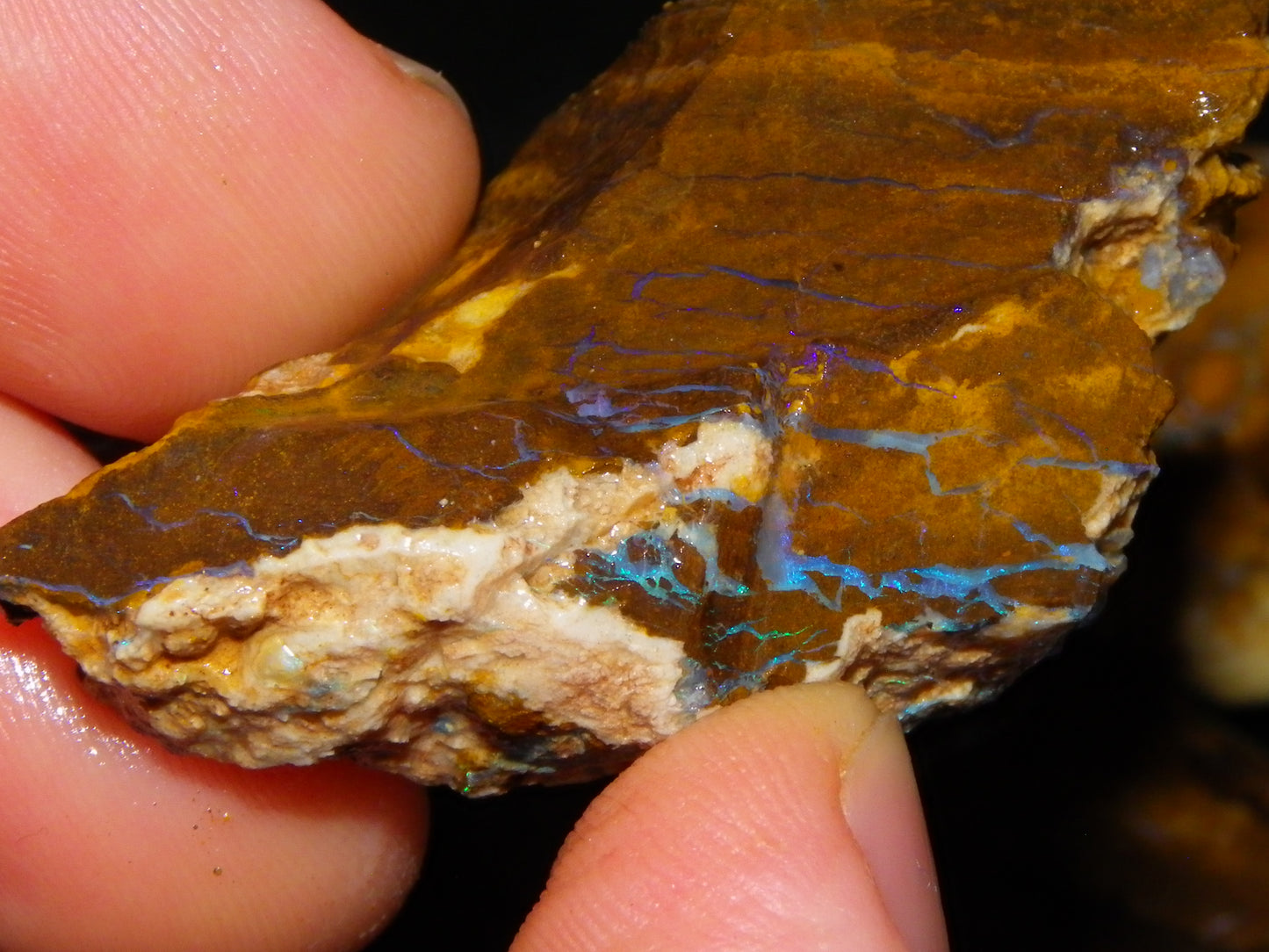 Nice Sliced/Rough Koroit Opal Parcel 1088cts Queensland Australia :) Ironstones