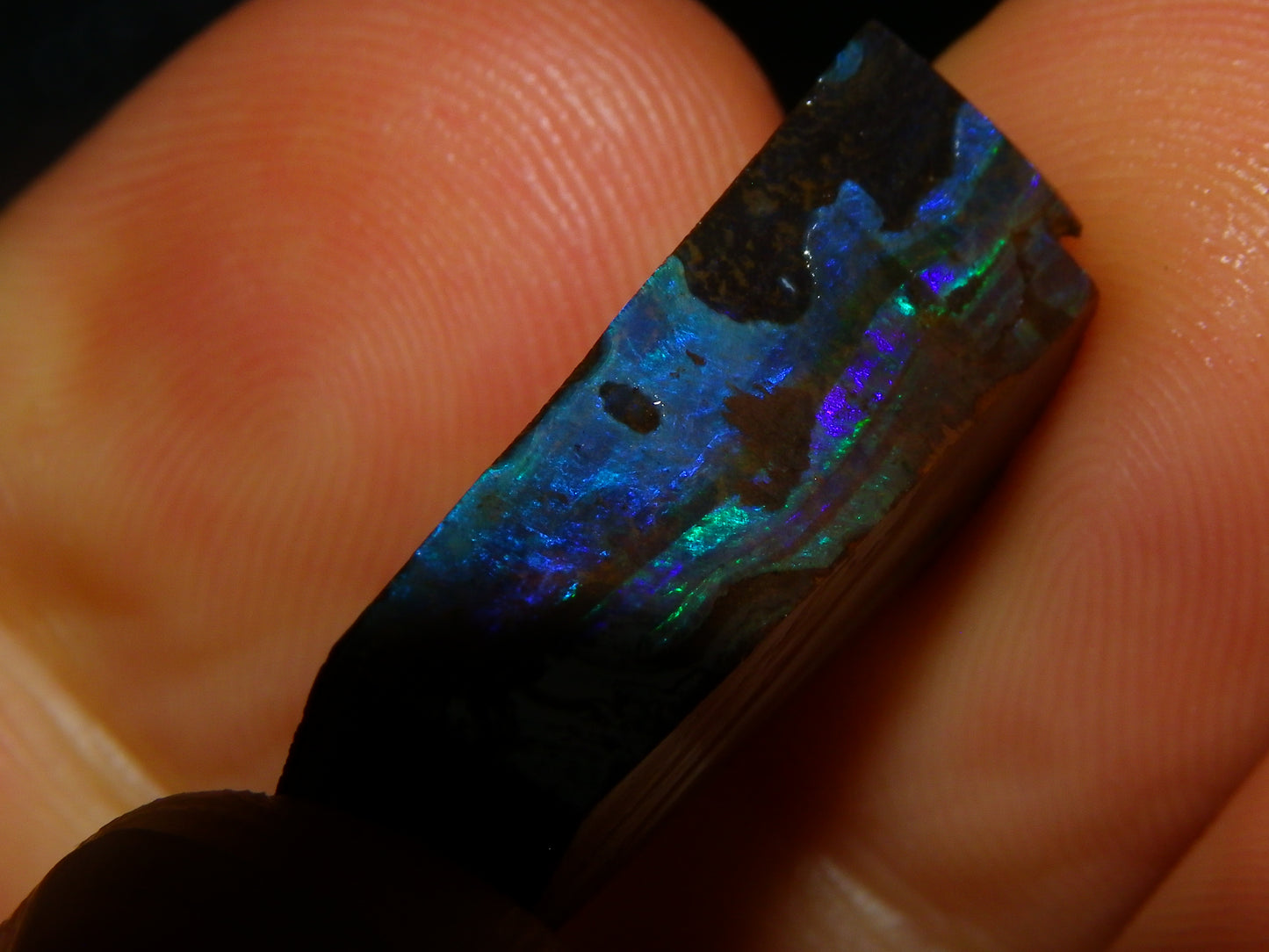 Nice Rough/Sliced/Rubbed Boulder Opal Parcel 241cts Queensland Australia :)