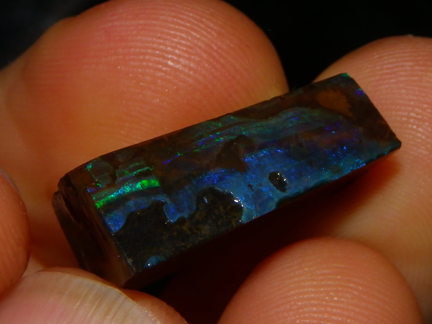 Nice Rough/Sliced/Rubbed Boulder Opal Parcel 241cts Queensland Australia :)