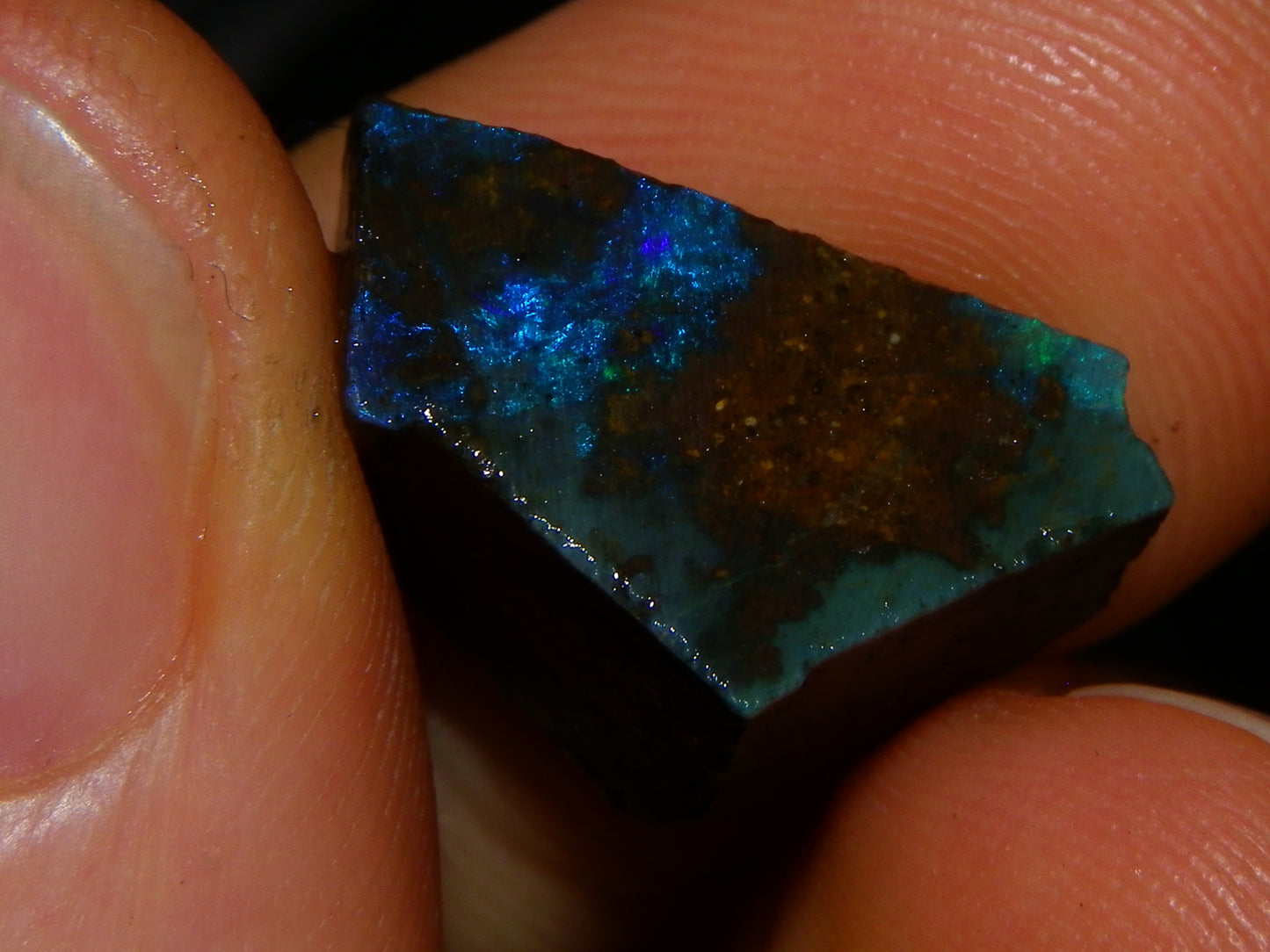 Nice Rough/Sliced/Rubbed Boulder Opal Parcel 241cts Queensland Australia :)