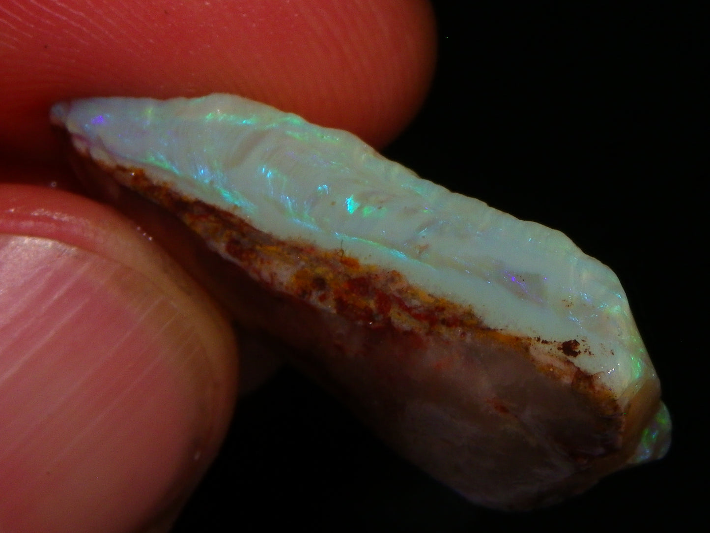 Nice Rough Crystal/Seam Opal Parcel 78.6cts Coober Pedy Australia  :)