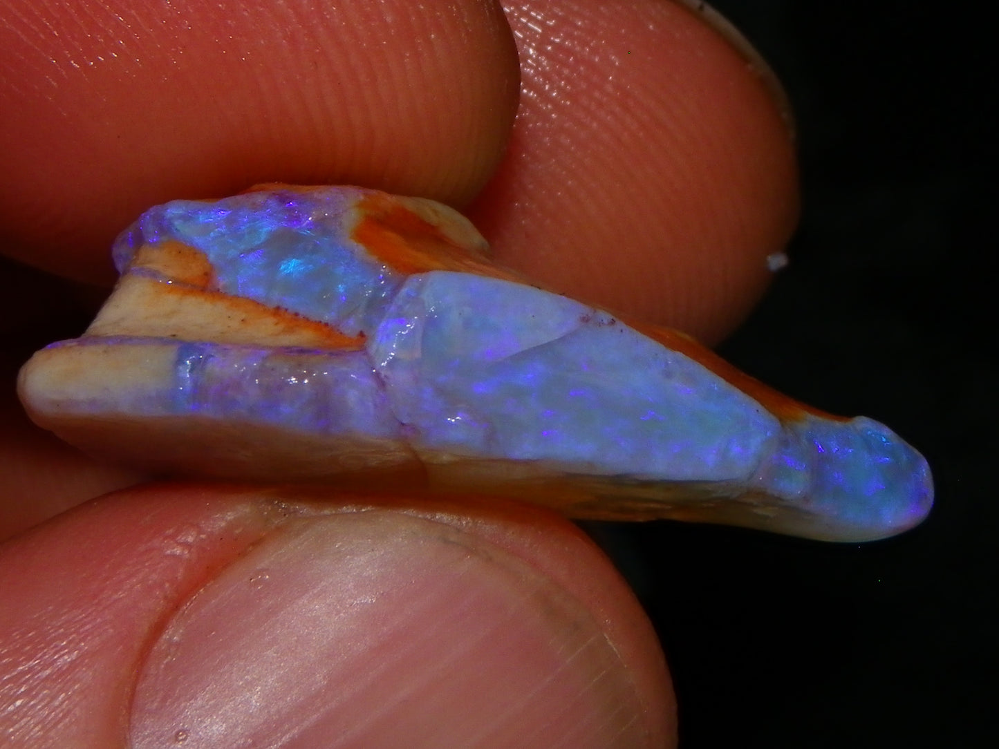 Nice Rough Crystal/Seam Opal Parcel 78.6cts Coober Pedy Australia  :)