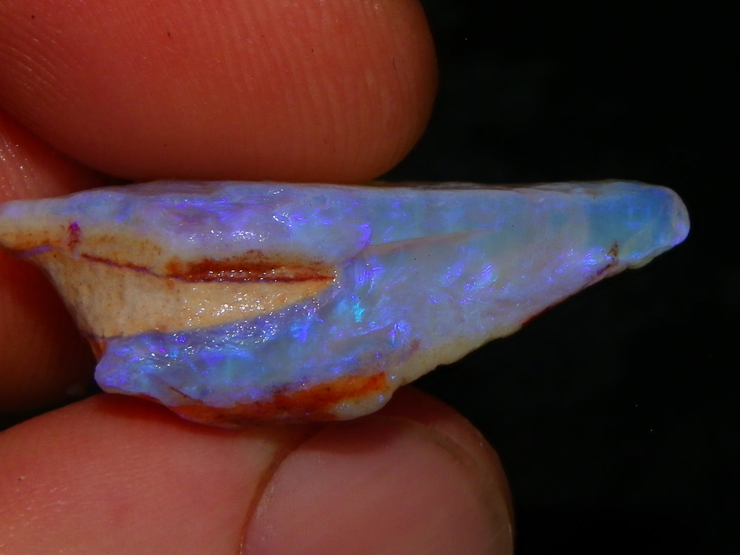 Nice Rough Crystal/Seam Opal Parcel 78.6cts Coober Pedy Australia  :)