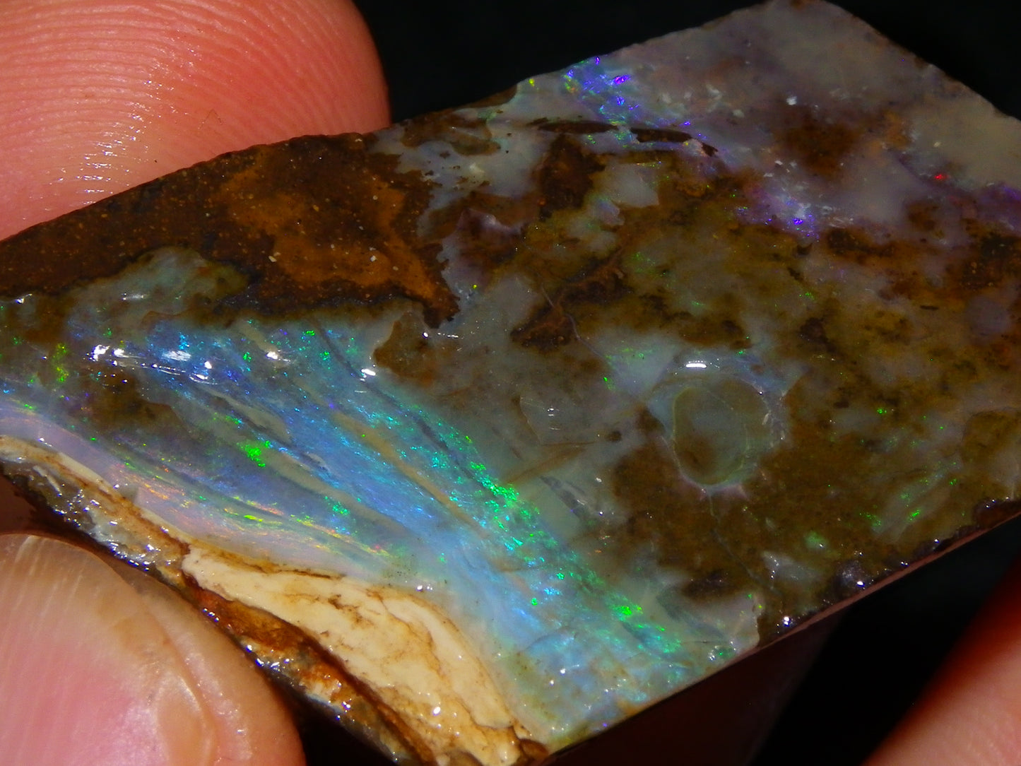 Nice Rough/Rubbed Boulder Opal Parcel 624cts Some Fires Caramel Potch/specimens