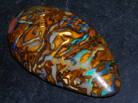 Huge 114.5cts Cut/Polished Koroit Opal Cab Patterns/Fires Queensland Australia