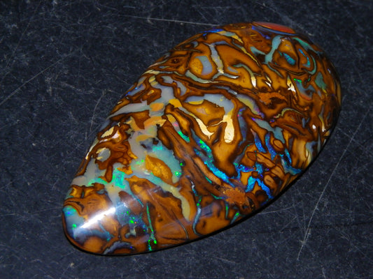 Huge 114.5cts Cut/Polished Koroit Opal Cab Patterns/Fires Queensland Australia