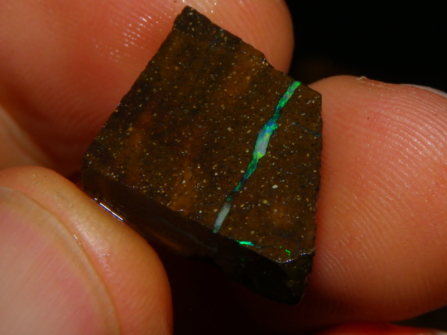 Nice Sliced Koroit/Boulder Opal Parcel 106cts Queensland Australia Greens/Patterns