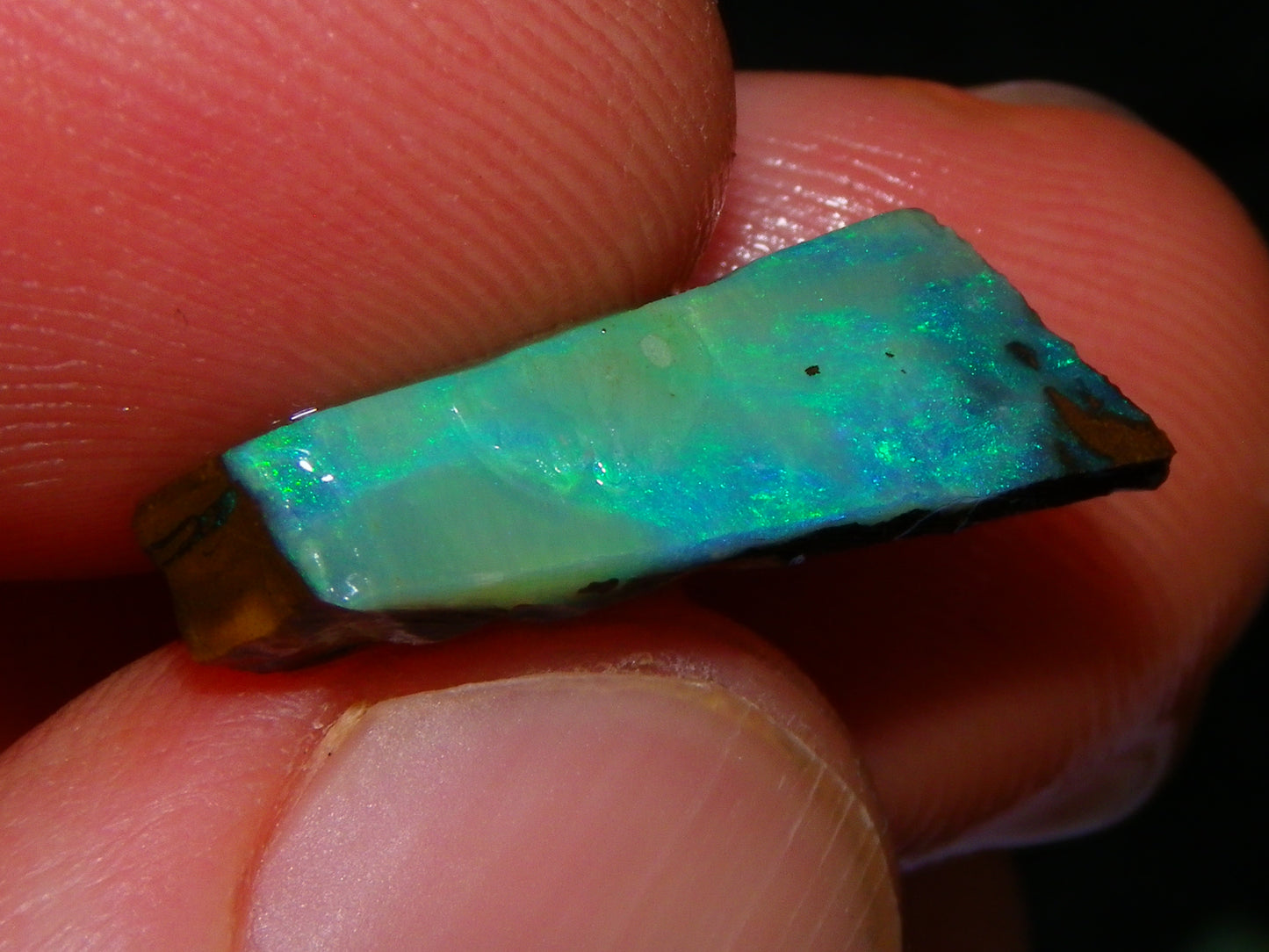 Nice Rough/Rubbed/Sliced Boulder Opal Parcel 113.4cts Queensland Australia Au