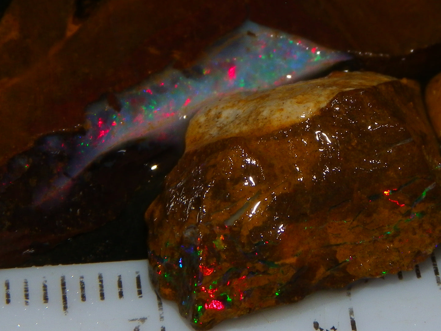 Nice Boulder/Matrix Opal Rough/Rub Parcel 300cts Some Nice Fires Australia :)