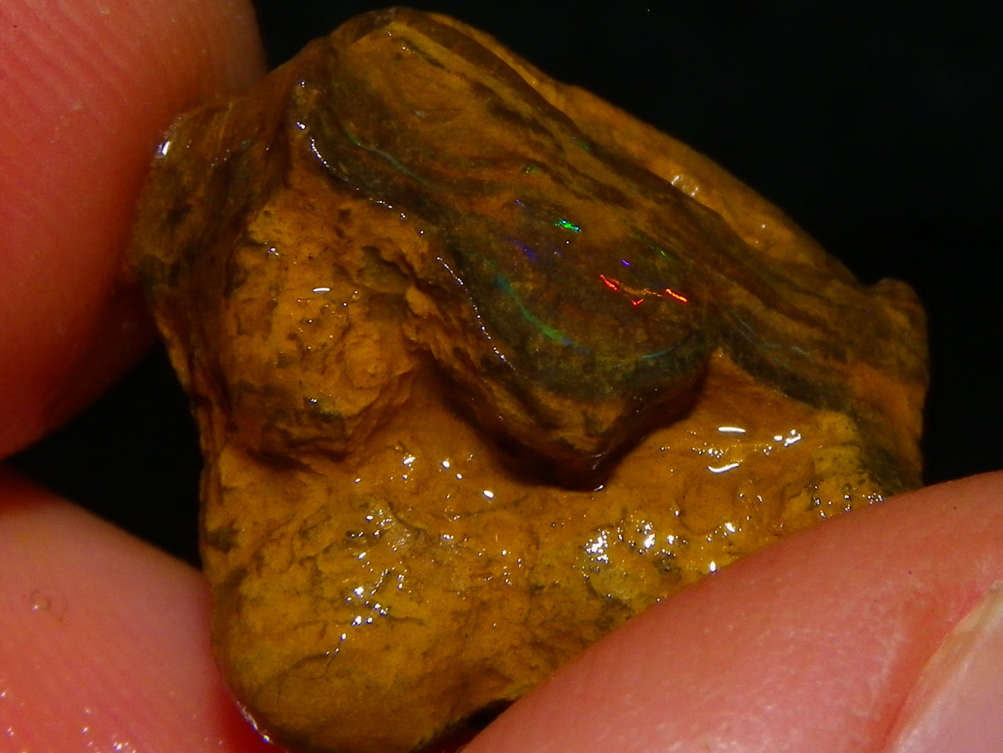 Nice Boulder/Matrix Opal Rough/Rub Parcel 300cts Some Nice Fires Australia :)