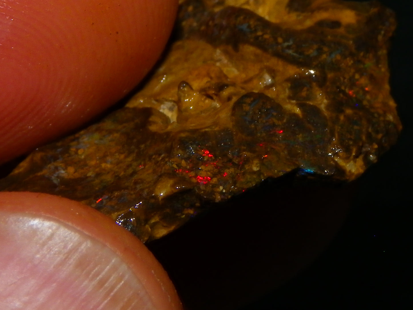 Nice Boulder/Matrix Opal Rough/Rub Parcel 300cts Some Nice Fires Australia :)