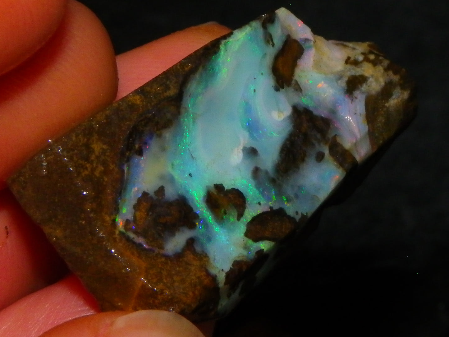 Nice Boulder/Matrix Opal Rough/Rub Parcel 300cts Some Nice Fires Australia :)