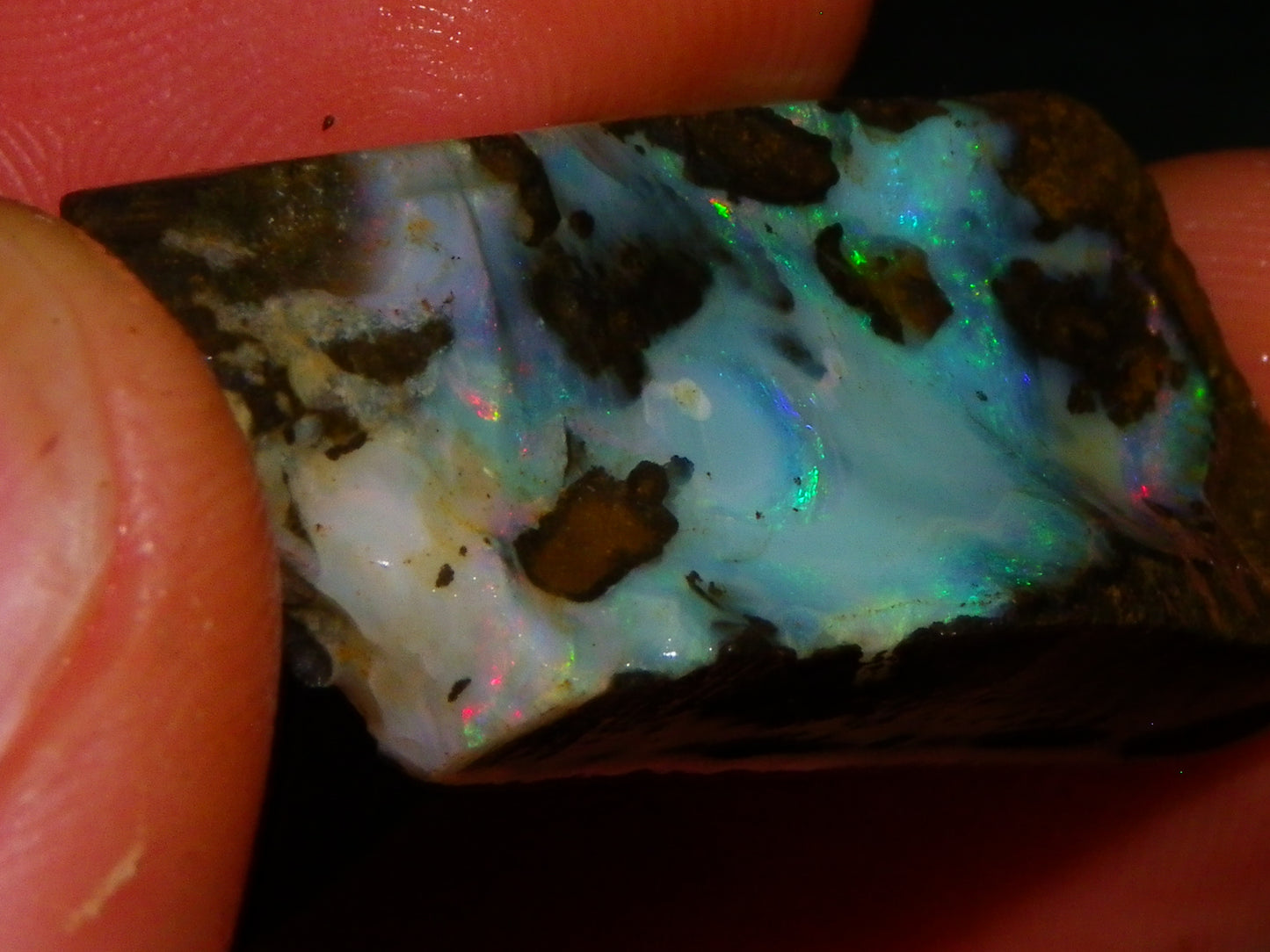 Nice Boulder/Matrix Opal Rough/Rub Parcel 300cts Some Nice Fires Australia :)