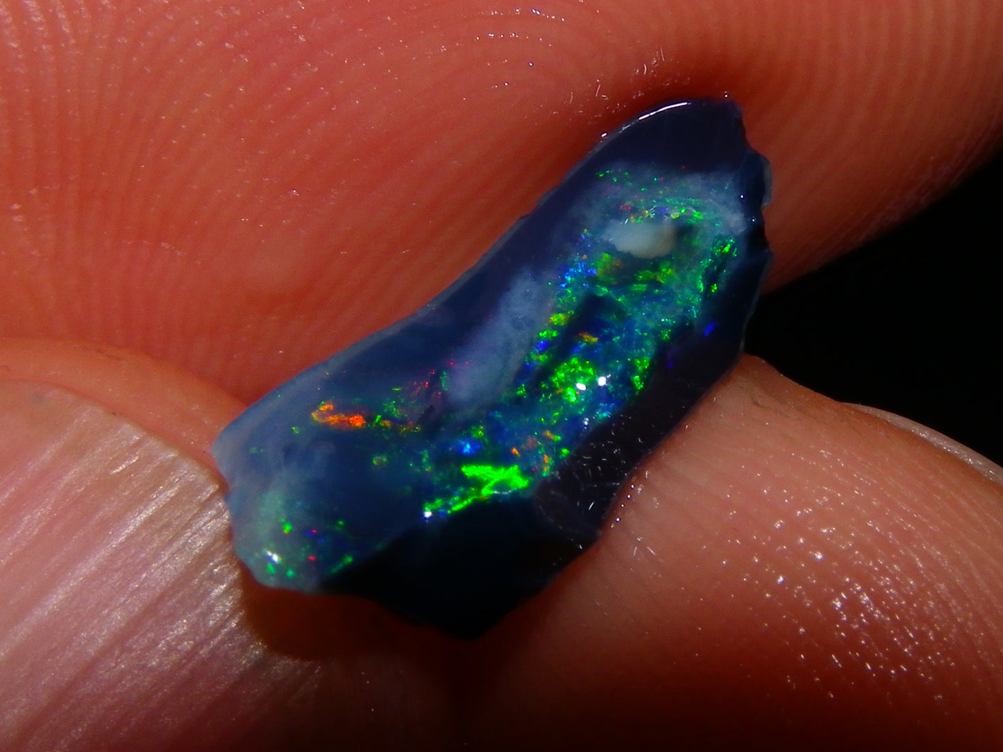 Nice Rough/Rubbed Lightning Ridge Opal Parcel 117.7cts Mixed Base Green/Blue/Pinks