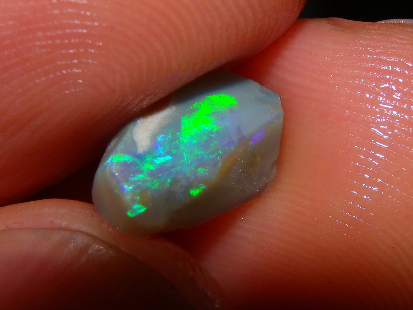 Nice Rough/Rubbed Lightning Ridge Opal Parcel 117.7cts Mixed Base Green/Blue/Pinks