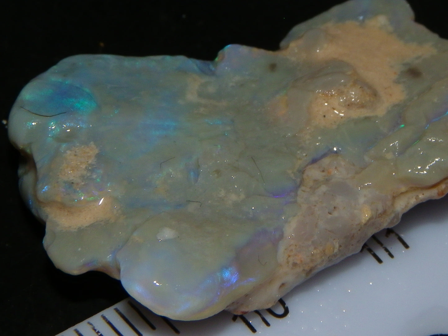 Nice Lightning Ridge Opal Rough/Specimens 112.6cts Nobby/Fossil Base Some Fires