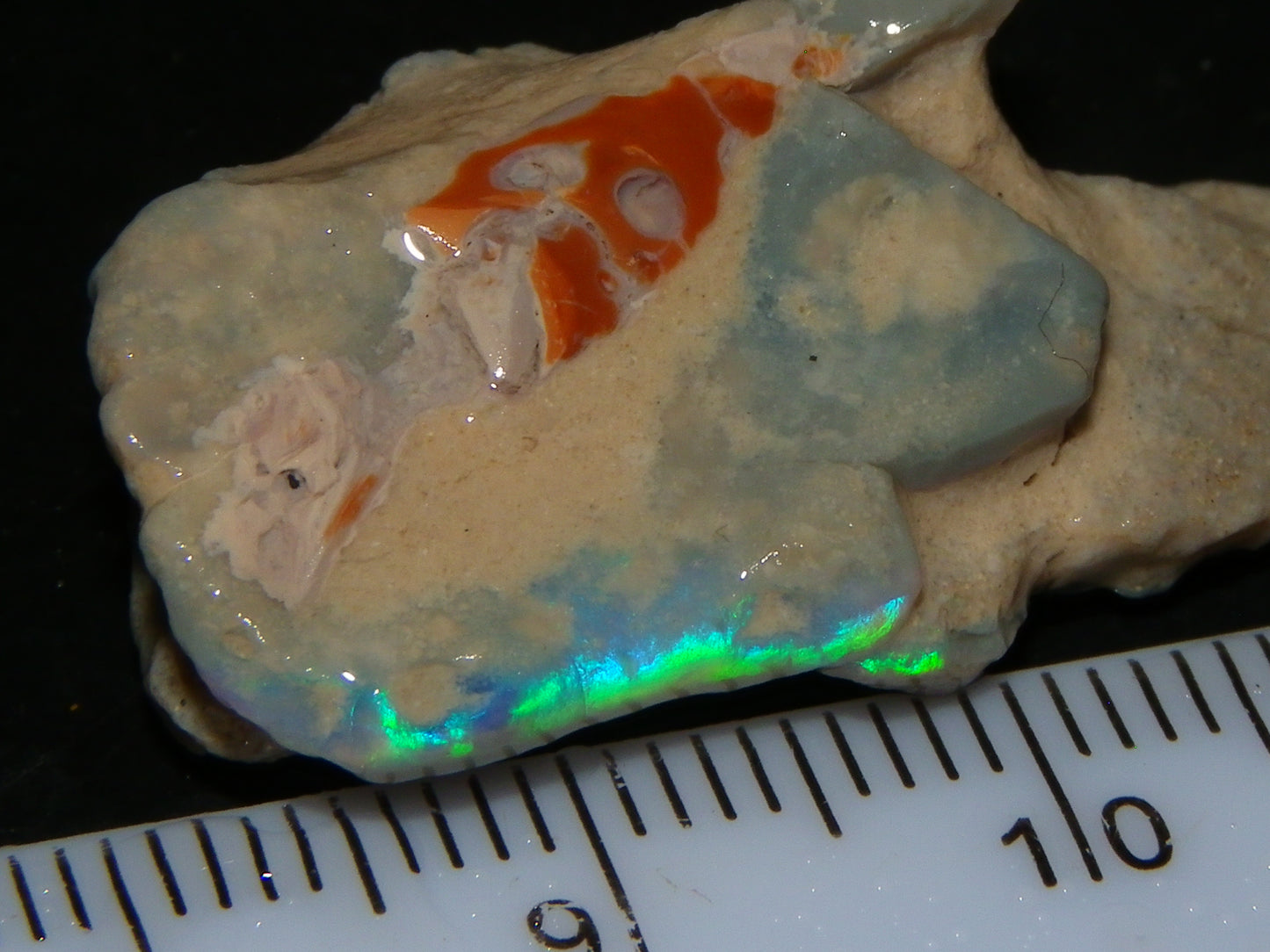 Nice Lightning Ridge Opal Rough/Specimens 112.6cts Nobby/Fossil Base Some Fires