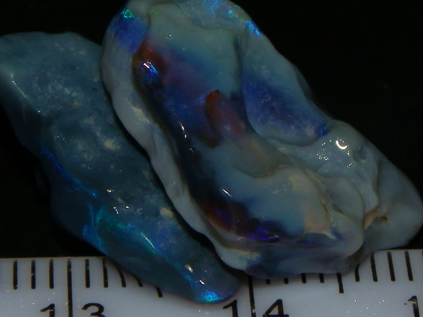 Nice Lightning Ridge Opal Rough/Specimens 112.6cts Nobby/Fossil Base Some Fires