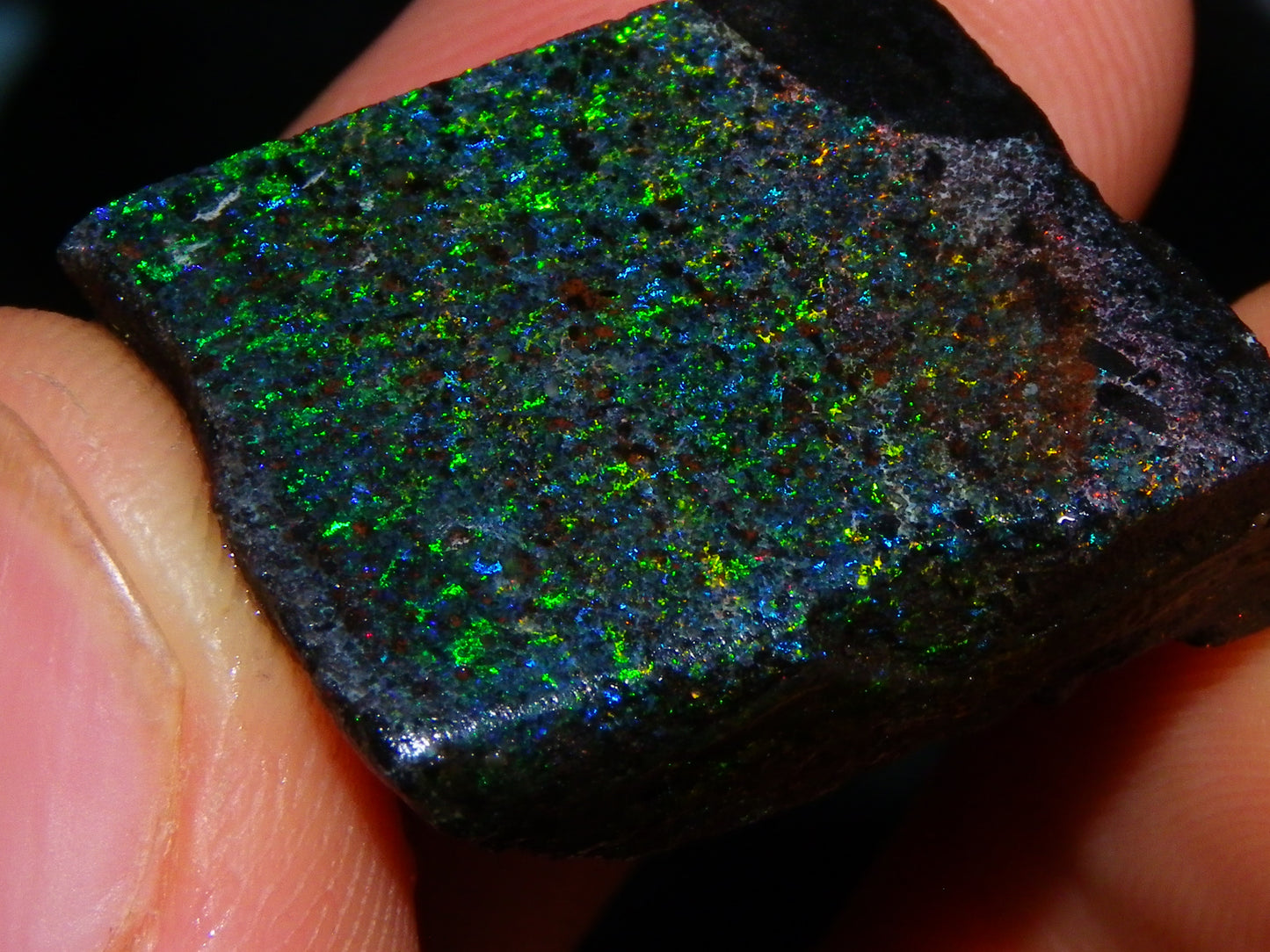 Nice Quality Andamooka Matrix Opal Parcel 238.5cts Multicolour Fires Australia :)