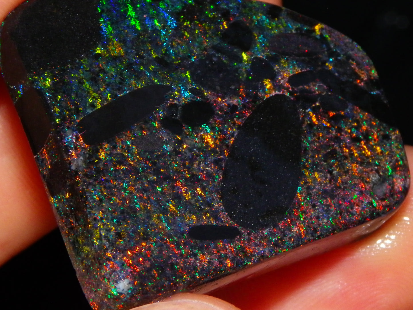 Nice Quality Andamooka Matrix Opal Parcel 238.5cts Multicolour Fires Australia :)