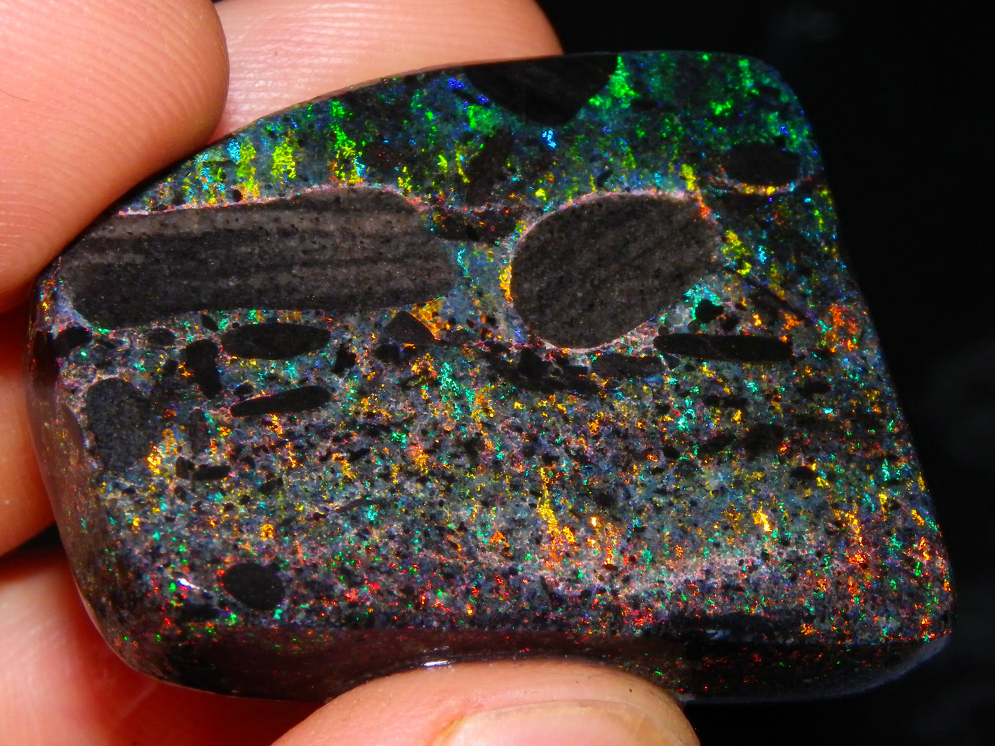 Nice Quality Andamooka Matrix Opal Parcel 238.5cts Multicolour Fires Australia :)