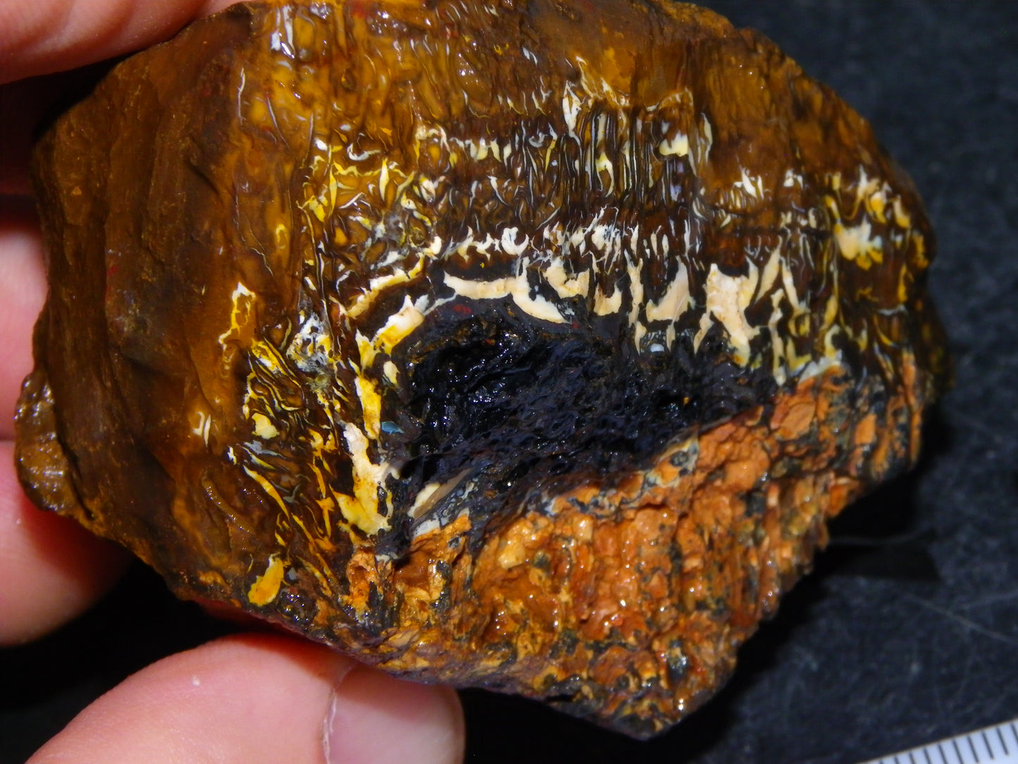 Nice Koroit Opal Nuts/Pattern Chunks/Specimens 548 Grams Queensland Australia