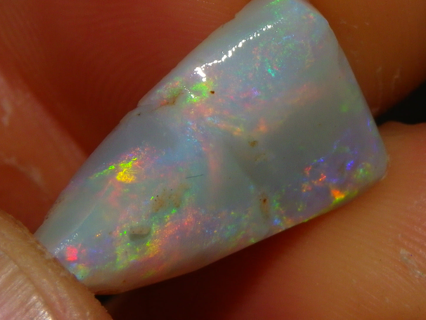 Nice Quality Rubbed/Rough Coober Pedy Opals 22.7cts seam/Fossil Fires :)