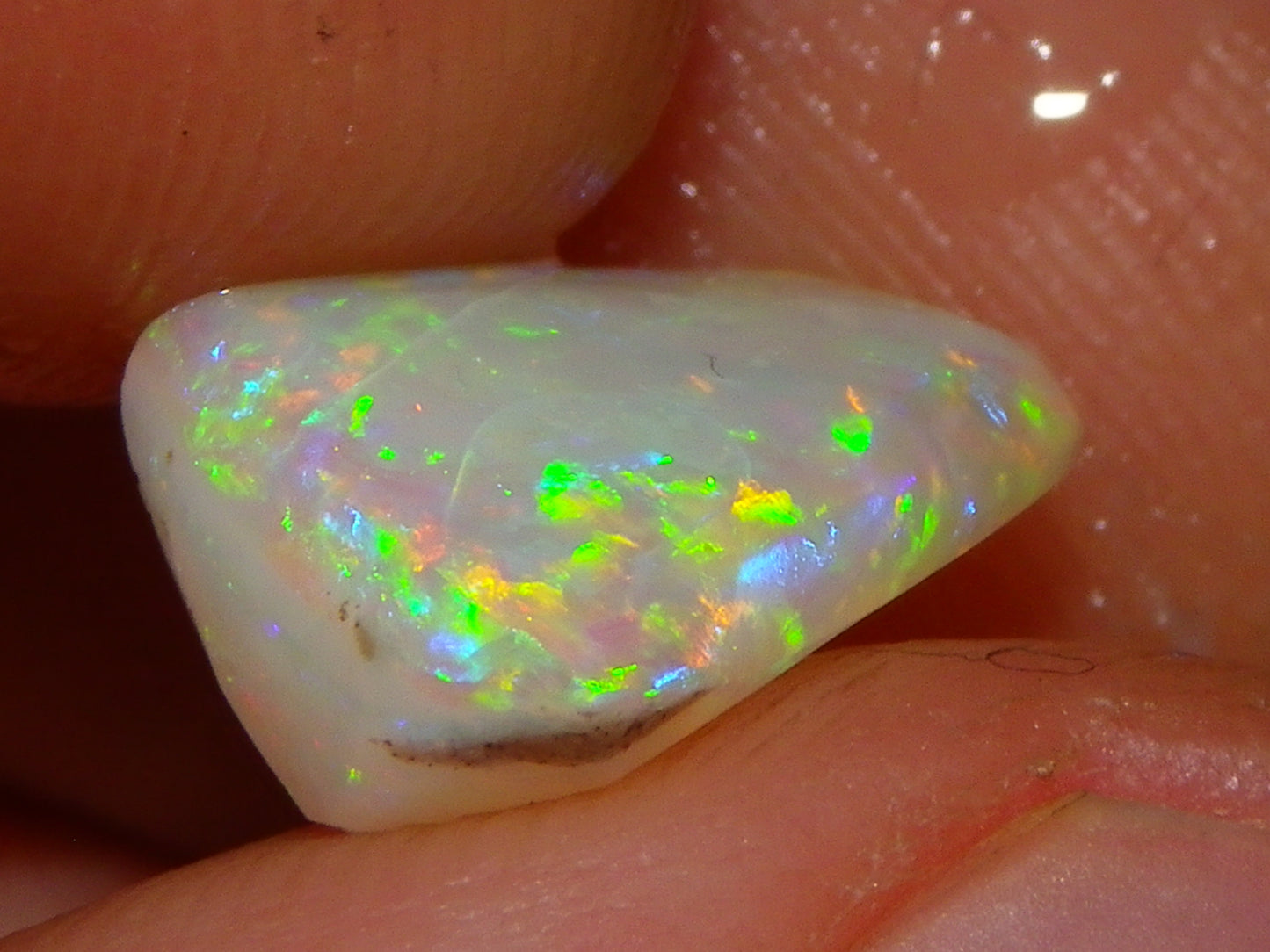 Nice Quality Rubbed/Rough Coober Pedy Opals 22.7cts seam/Fossil Fires :)