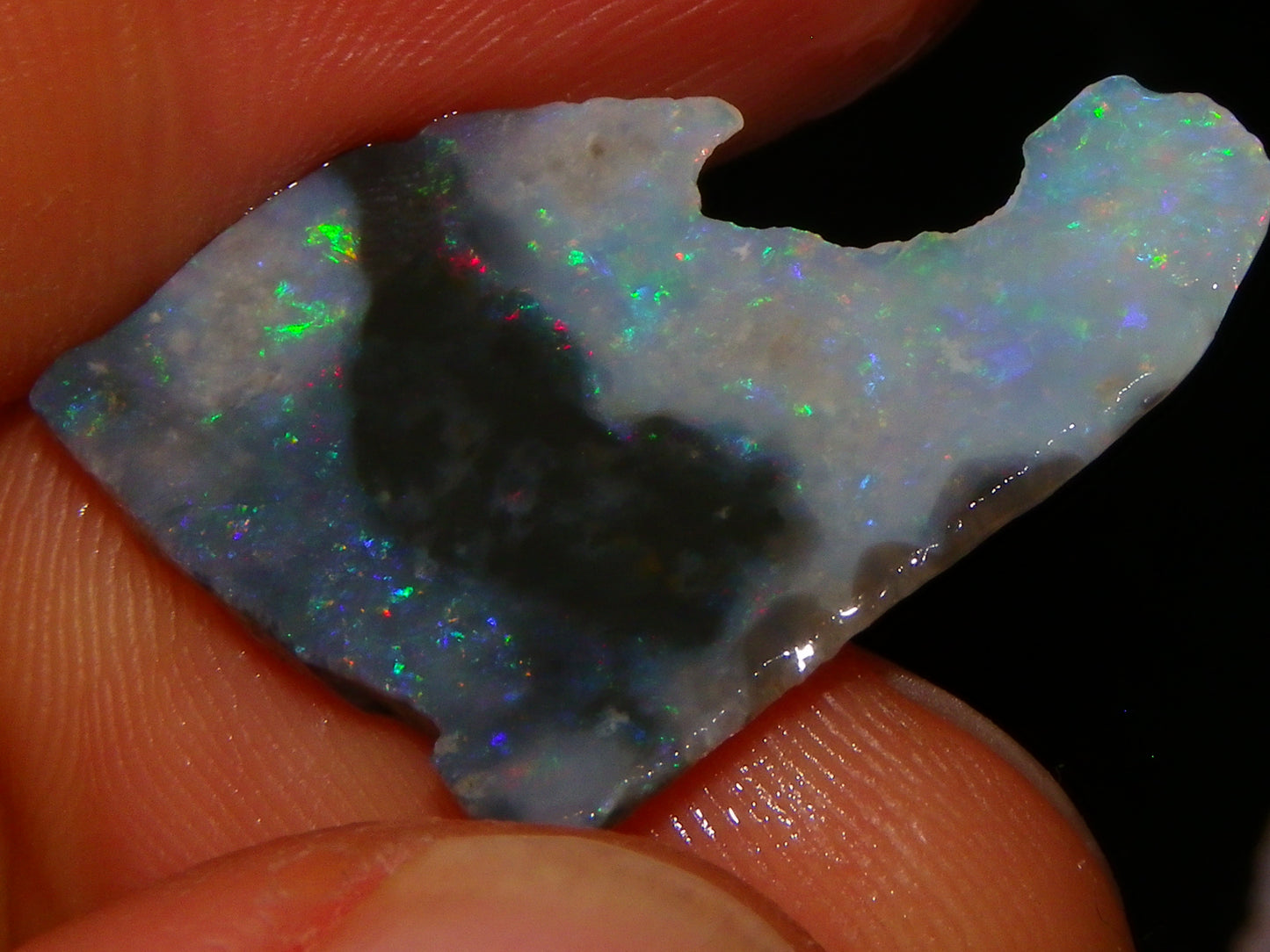 Nice Rough/Sliced Lightning Ridge Opals 79.8cts Multicolour Fires/Thin Specimens :)