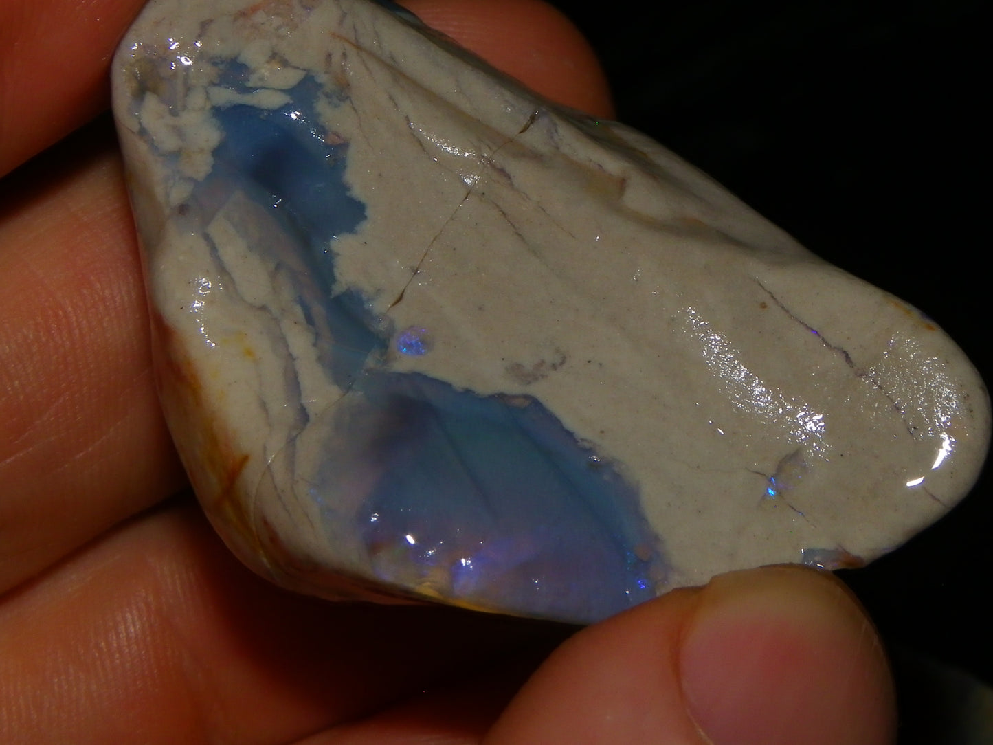 Nice Rough Lightning Ridge Opal Specimens 287cts Mixed Base Some Colour/Fires