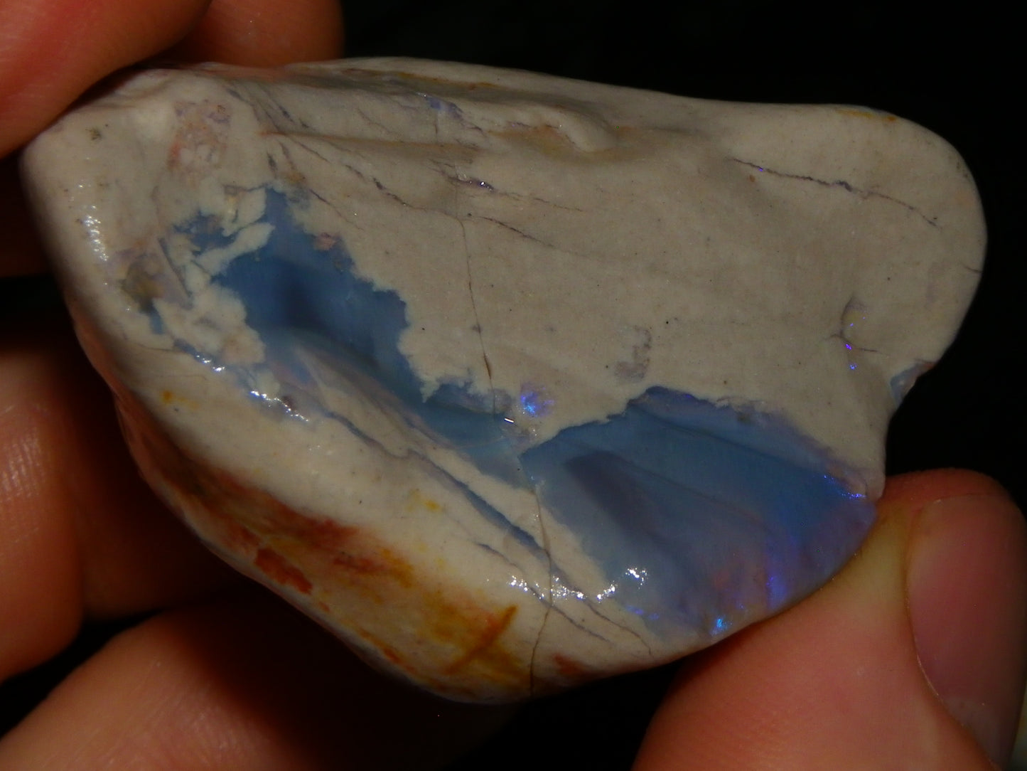 Nice Rough Lightning Ridge Opal Specimens 287cts Mixed Base Some Colour/Fires